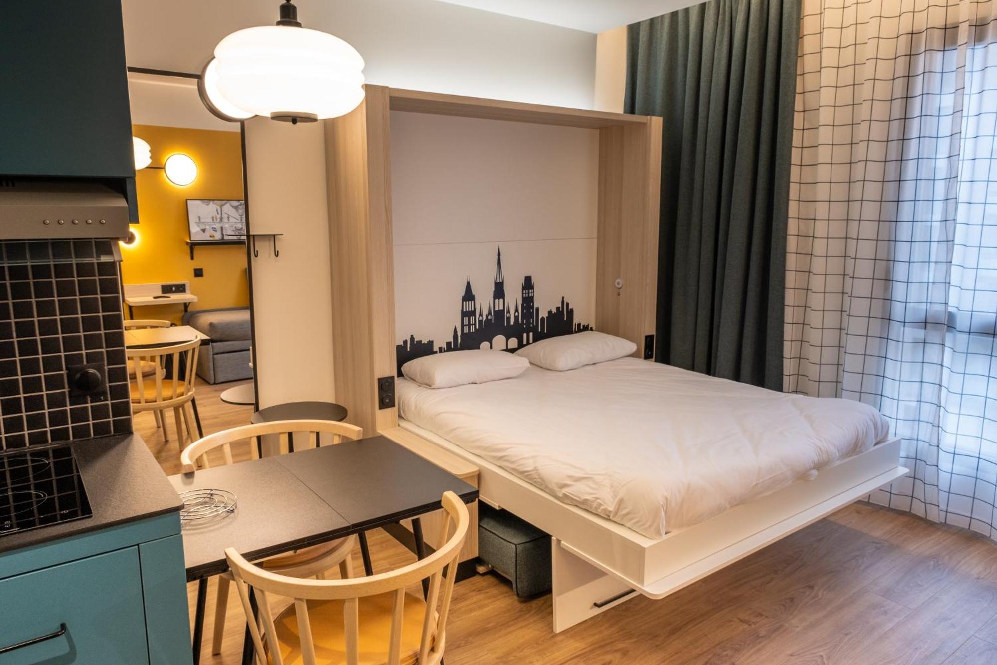 Aparthotel Adagio Access Rouen Centre Cathedrale Buitenkant foto
